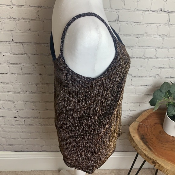 Vintage Gold Tank Blouse - Picture 3 of 12